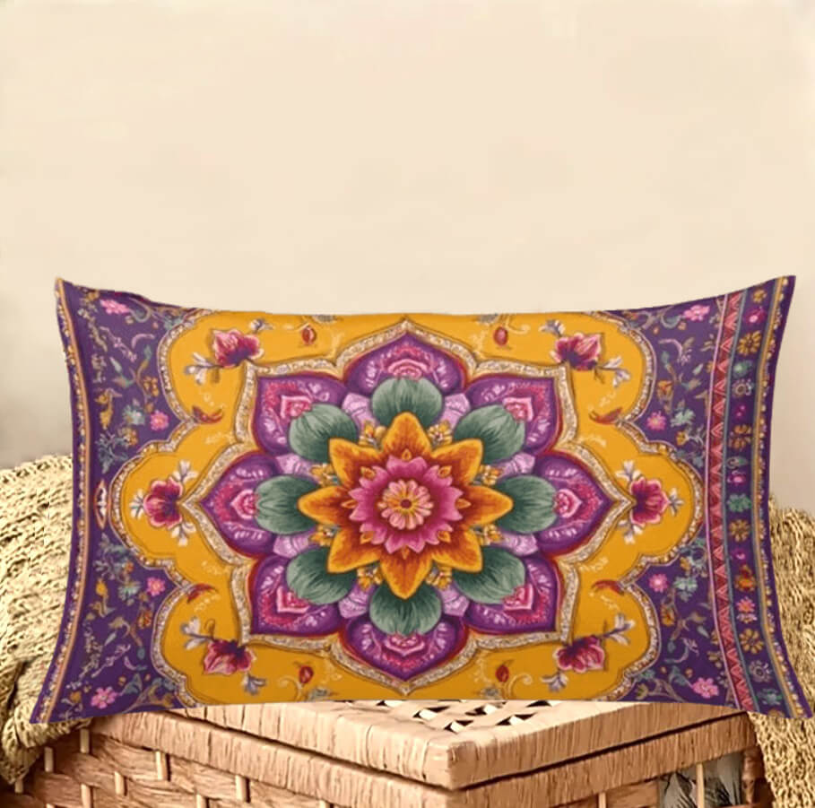 dekoracny boho vankus sanie